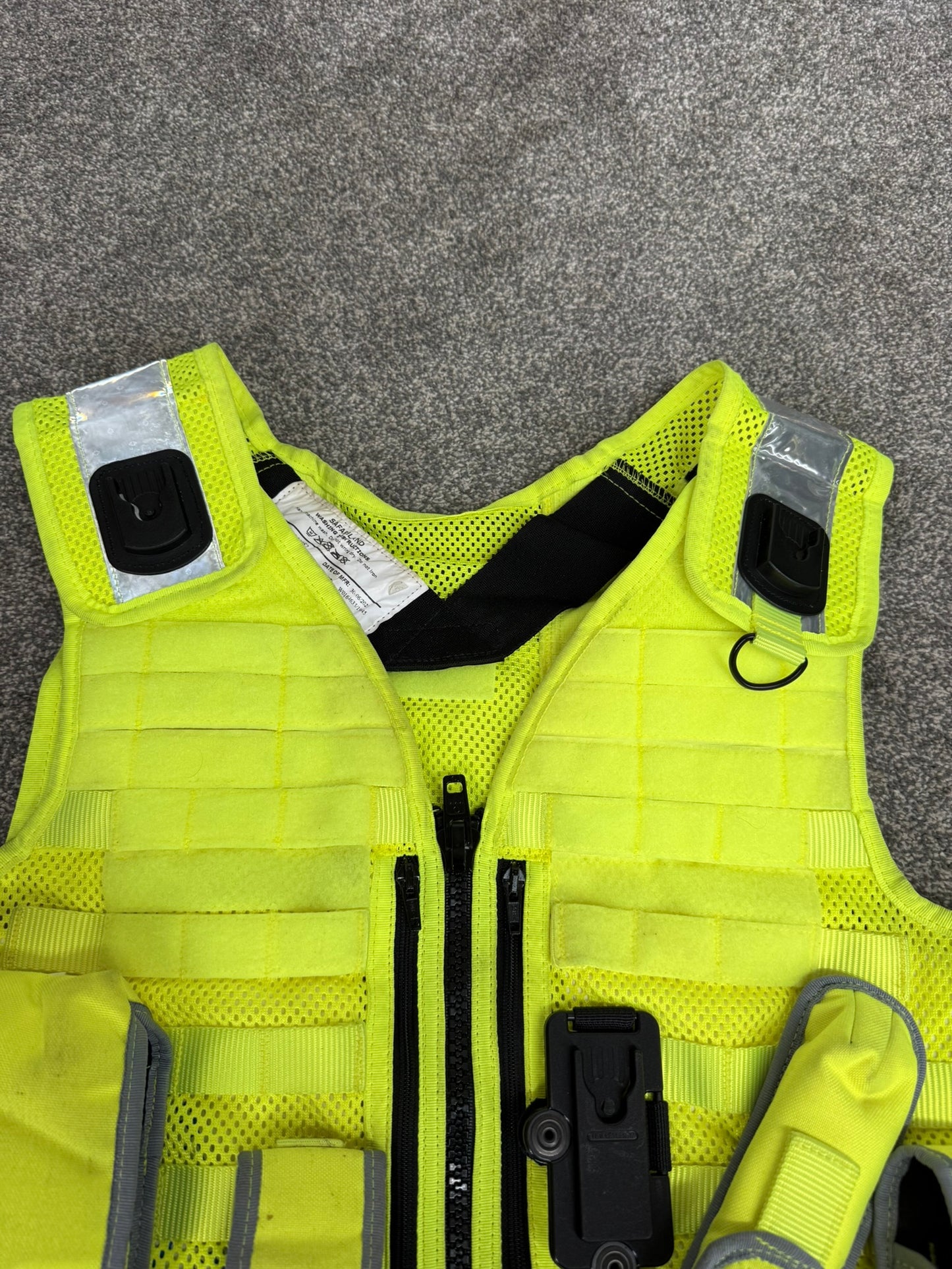 Ex Police Safariland Molle Vest Hi-Vis Tactical Utility Security Vest MED