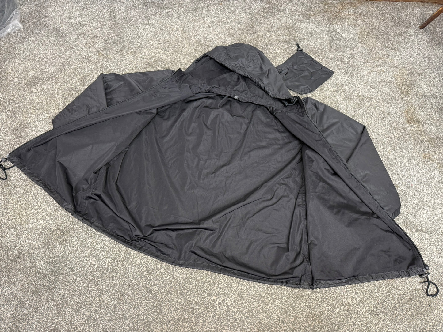Arktis A310 V1 Black Rainshield Jacket Coat XXL Ripstop Waterproof Lightweight