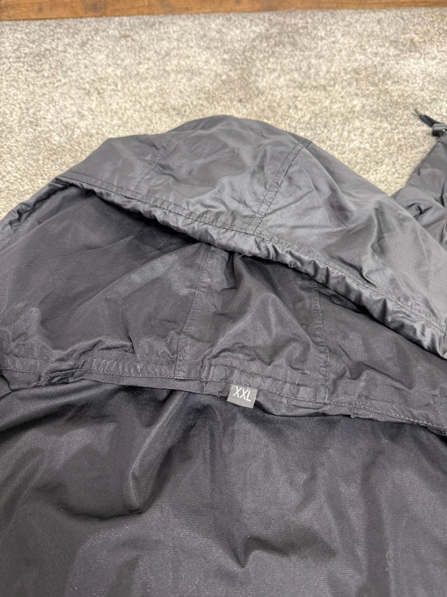 Arktis A310 V1 Black Rainshield Jacket Coat XXL Ripstop Waterproof Lightweight