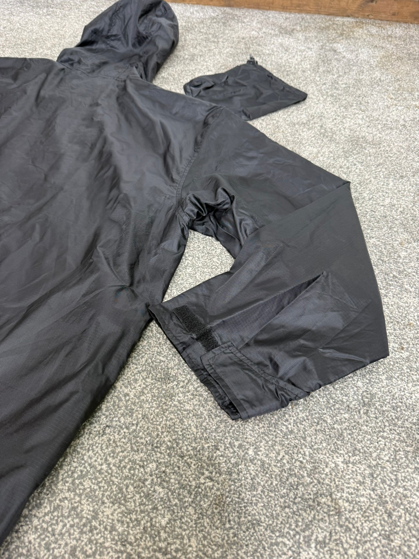 Arktis A310 V1 Black Rainshield Jacket Coat XXL Ripstop Waterproof Lightweight