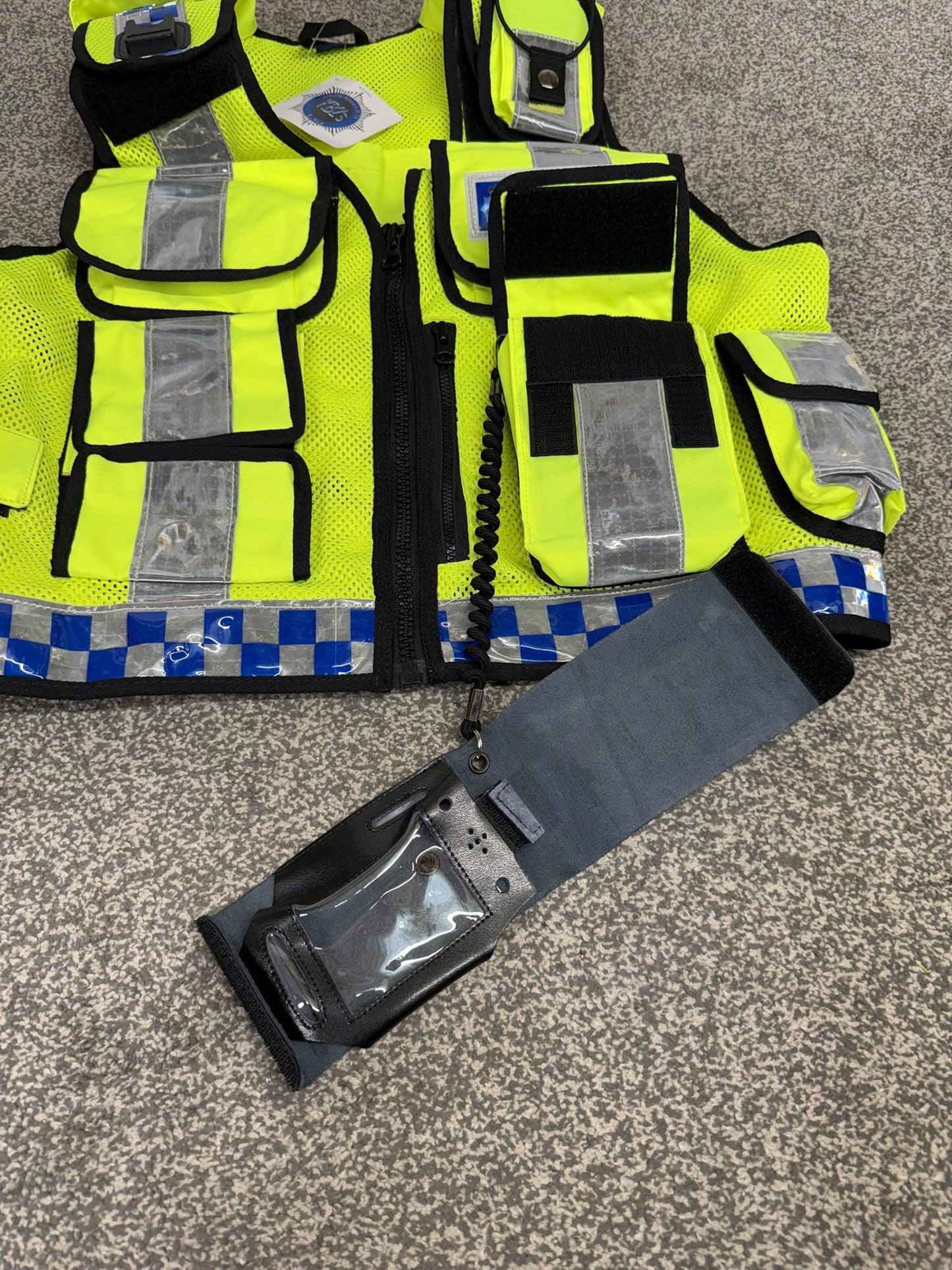 British Transport Police BTP Utility Tac Vest Genuine NEW Display Collector TV Film