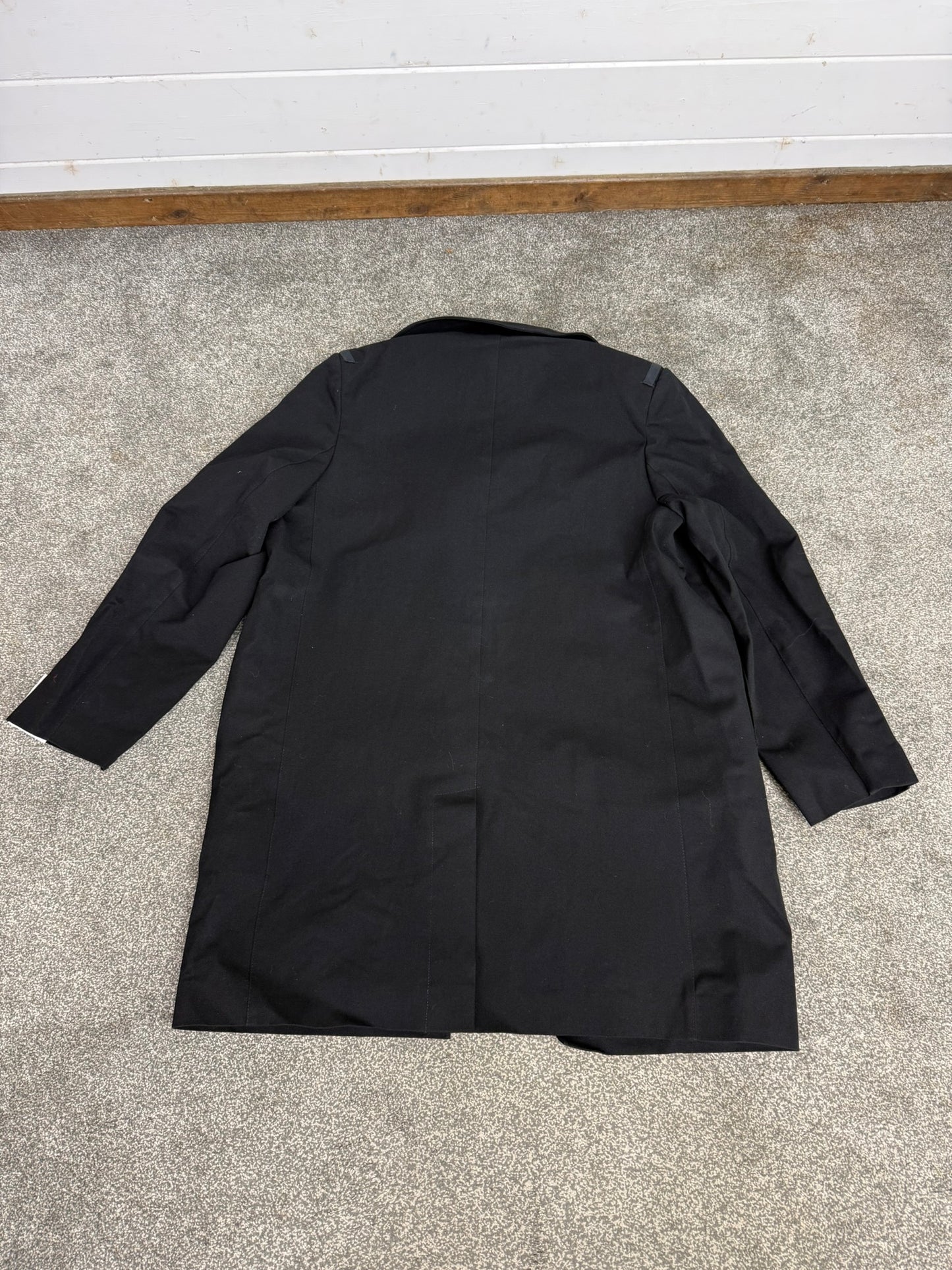 Unissued Ex Police J+S Rainwear Overcoat 39" Chest VGC Trench Coat Long Coat