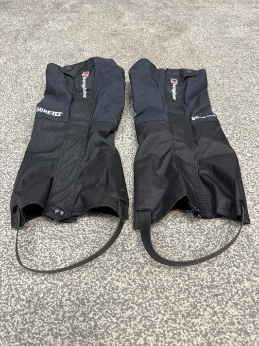 Berghaus Gore-Tex GTX II Boot Gaiters - Black - L/XL Regular