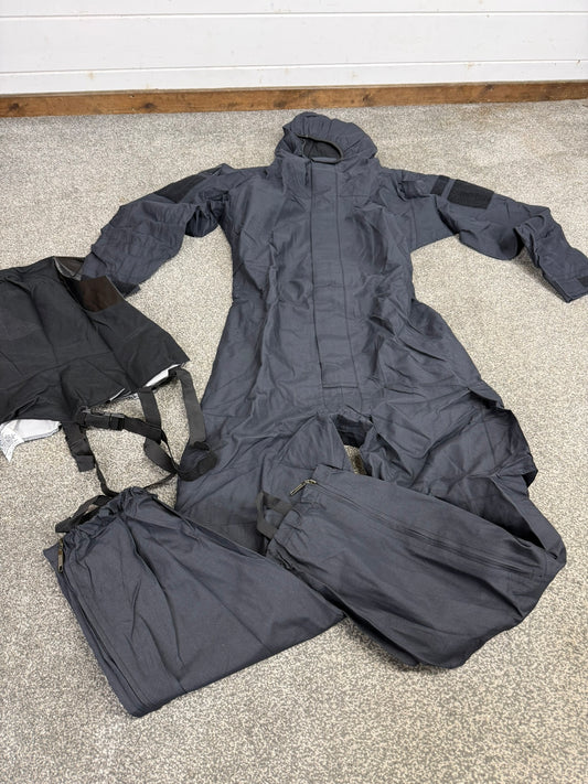 Ex Police NEW Remploy Swift Responder 3 Coverall Overall Suit CBRN Riot Prepper