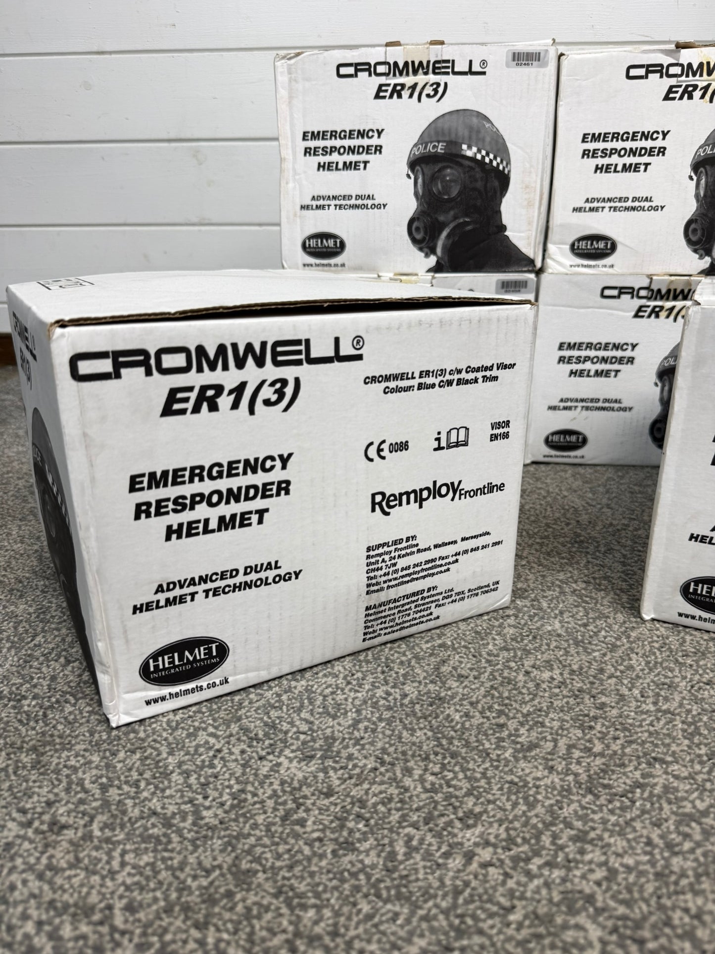 NEW Ex Police Cromwell ER1 Emergency Responder Helmet Incident Search and Rescue Safety Helmet 53-63cm