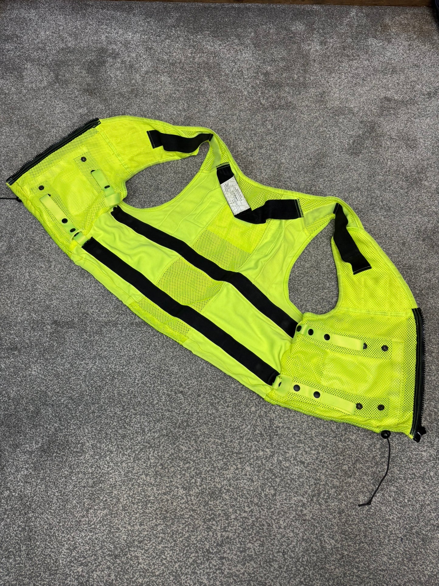 Ex Police Safariland Hi-Vis MOLLE Vest Utility Tactical Security Vest XXL