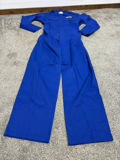 Rare Ex Metropolitan Police Blue Coveralls NEW 45.5" Chest Collectors Film Display
