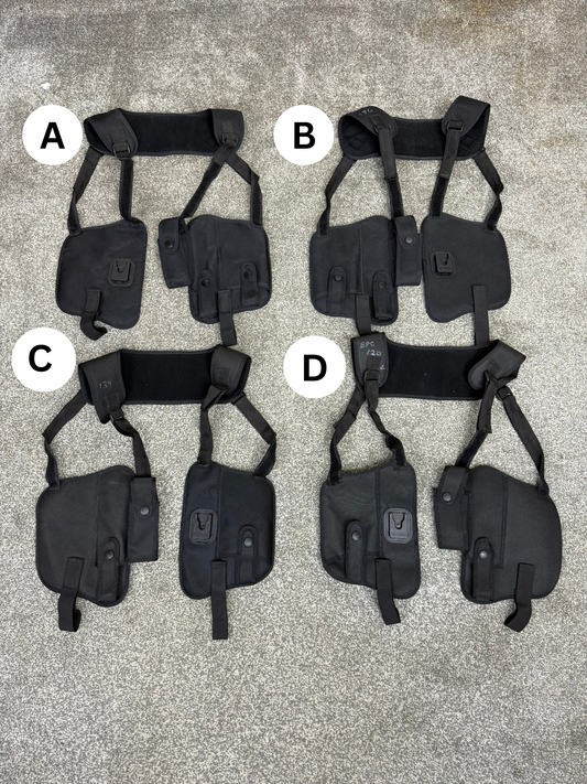 Ex Police Covert Harness Security Close Protection Klickfast Cuff Baton CS Pouch CHOICE