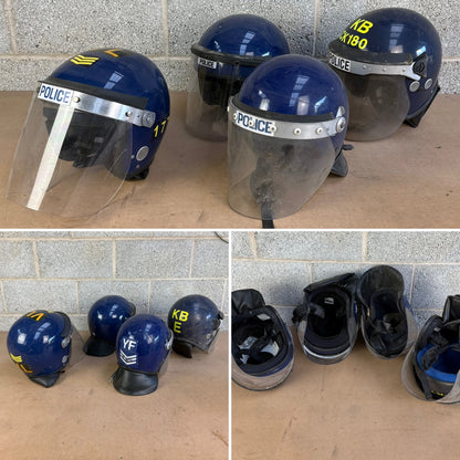 Ex Police Pallet Job Lot Bundle Grade B - Jackets Vests Hats Riot Guards Helmets Boots Fleeces & More!