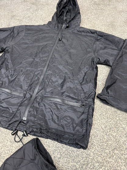 Arktis A310 Black Rainshield Jacket & Bag MEDIUM Ripstop Waterproof Lightweight