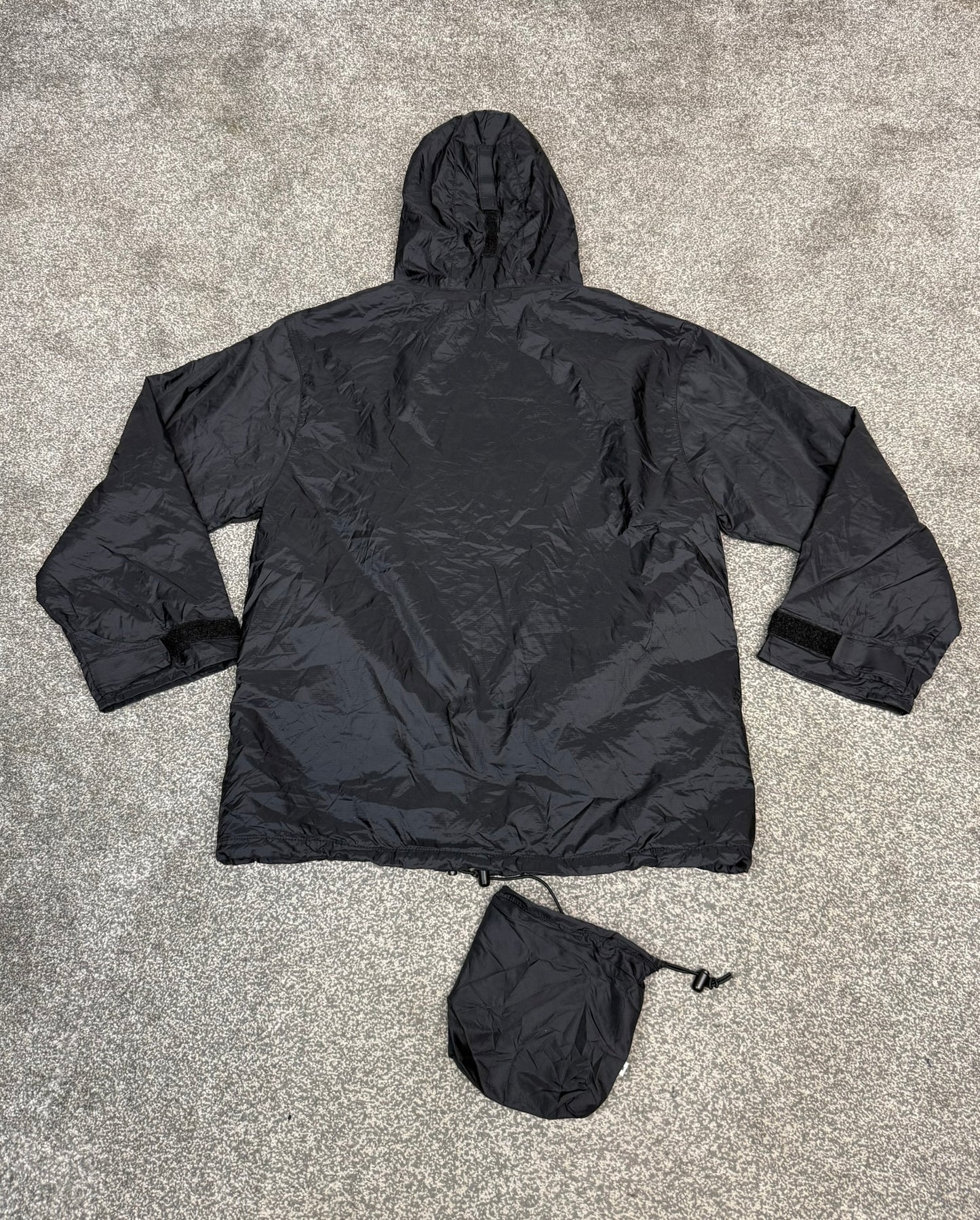 Arktis A310 Black Rainshield Jacket & Bag MEDIUM Ripstop Waterproof Lightweight