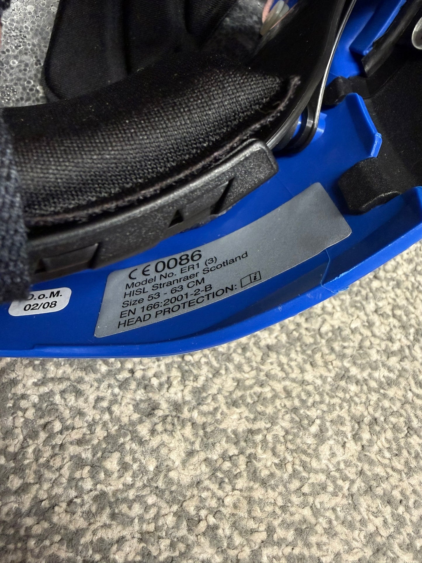 Ex Police Cromwell ER1 Safety Helmet Incident Search and Rescue Helmet 53-63cm