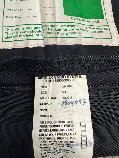 Ex Police Mehler Body Armour Stab Vest COVER - X LARGE