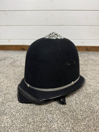 Ex Police Bobby Custodian Helmet Rose Top 58cm Fancy Dress Display