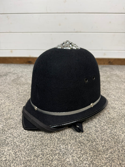 Ex Police Bobby Custodian Helmet Rose Top 58cm Fancy Dress Display