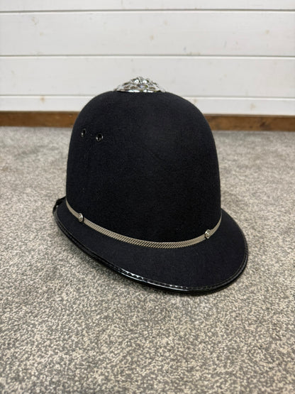 Ex Police Bobby Custodian Helmet Rose Top 59cm Fancy Dress Display
