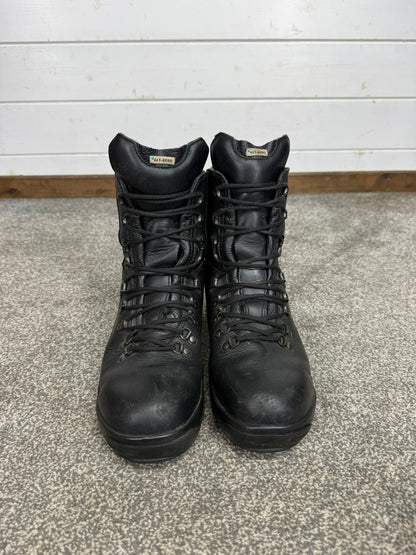 Altberg Peacekeeper P3 VS Black Leather Waterproof Combat Boots Size UK 9