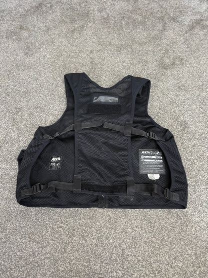 Ex Police Black Utility Vest Equipment Tactical Vest Security Patrol Airsoft