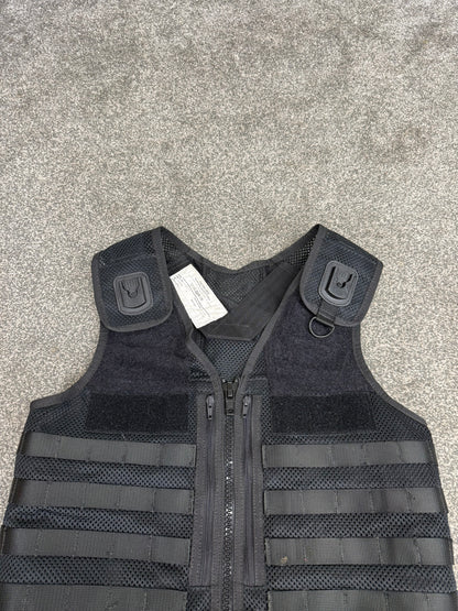 Ex Police Black Safariland Vest Molle Tactical Utility Security Vest - Small