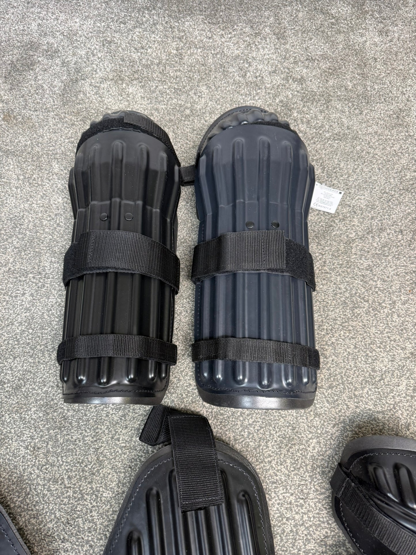 Ex Police Riot Guard Set Arms, Thigh & Leg Security Dog Handler Paintball Airsoft