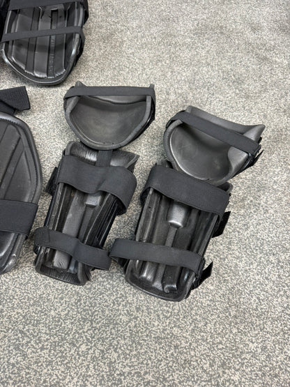 Ex Police Riot Guard Set Arms, Thigh & Leg Security Dog Handler Paintball Airsoft