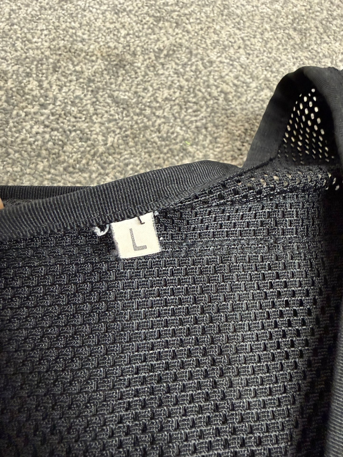 Arktis Black Tactical Vest Ex Police Utility Taser Vest Airsoft Security Patrol - Large