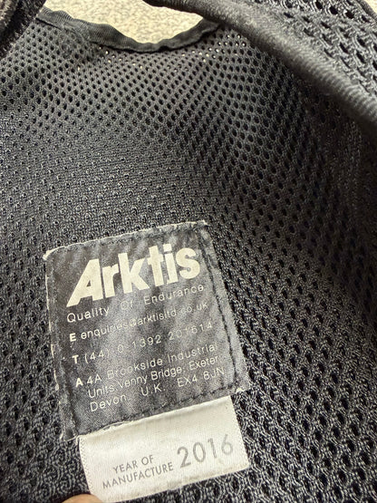 Arktis Black Tactical Vest Ex Police Utility Taser Vest Airsoft Security Patrol - Large