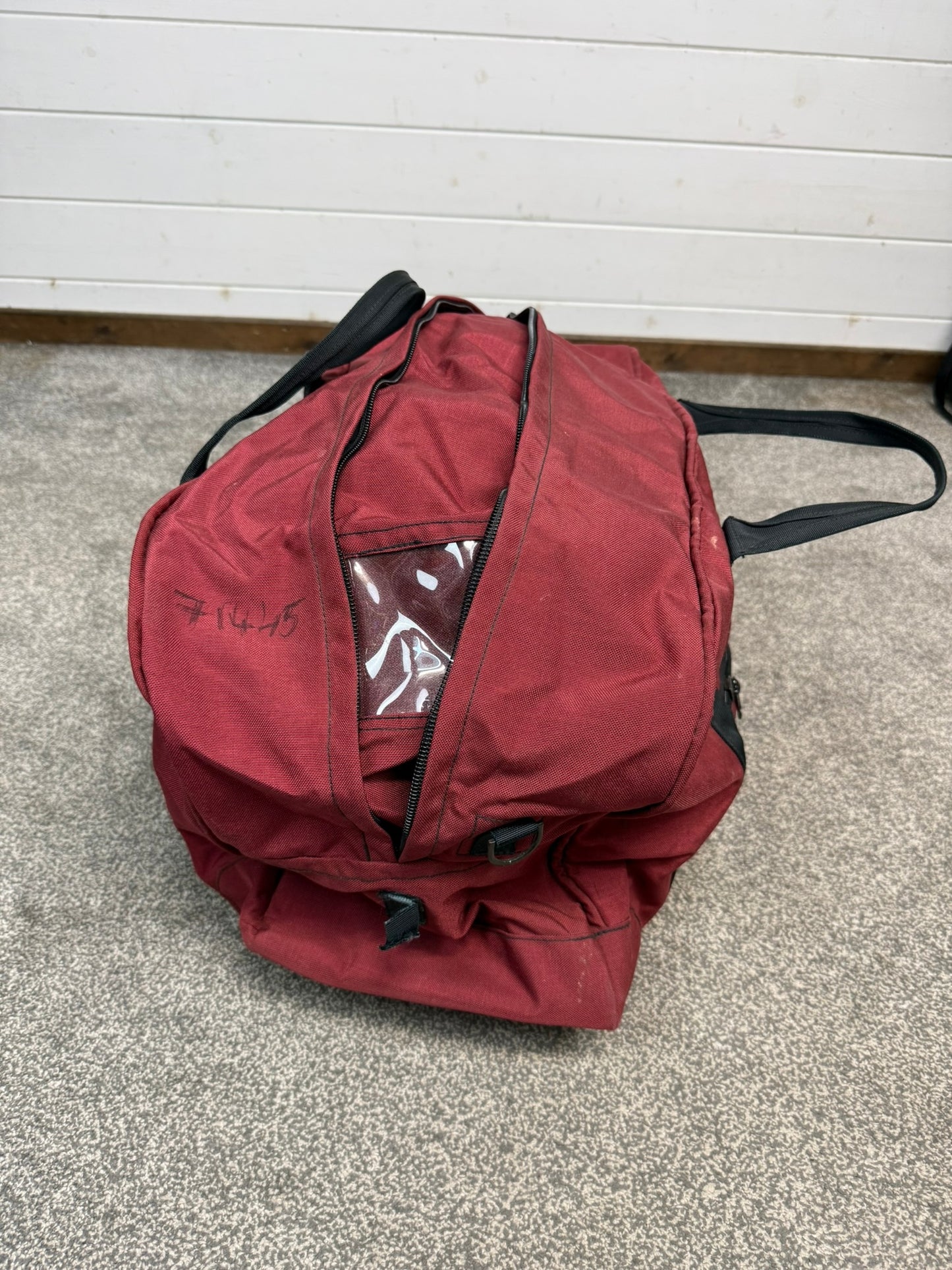 Ex Police Canvas Holdall Bag Heavy Duty Travel Gym Duffel Bag