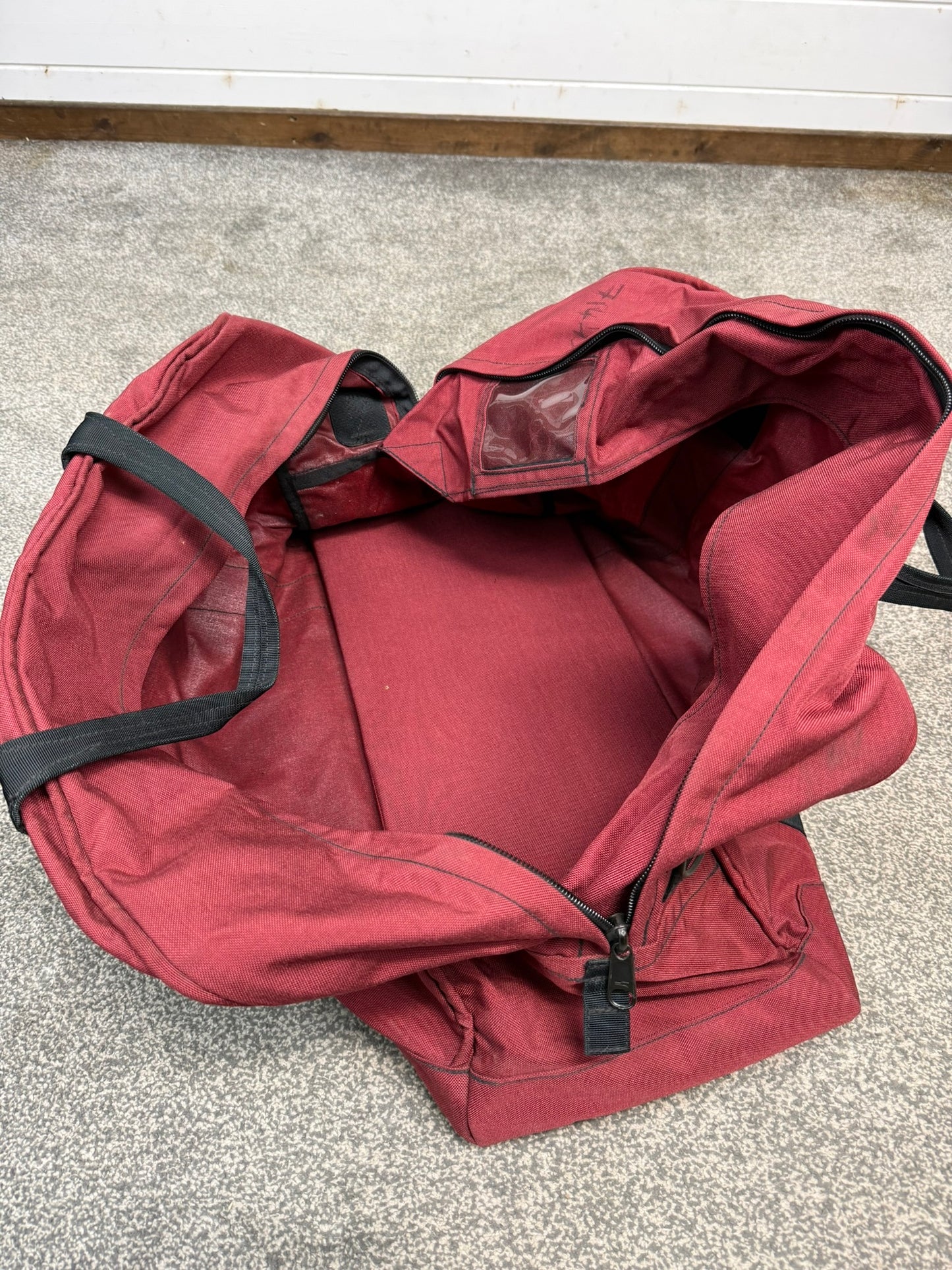 Ex Police Canvas Holdall Bag Heavy Duty Travel Gym Duffel Bag