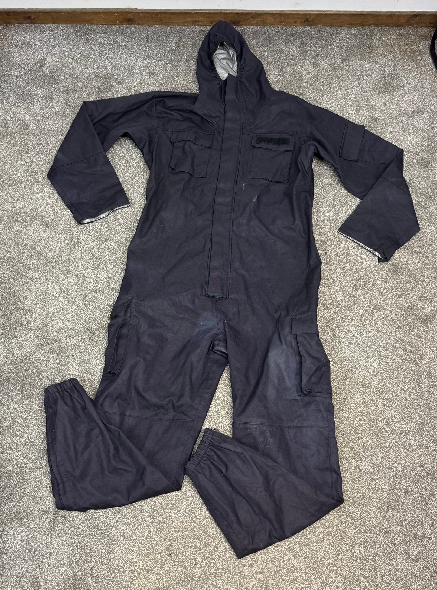 Ex Police Remploy CBRN Coverall Suit Civil Responder Peeler Waterproof Overall Prepper
