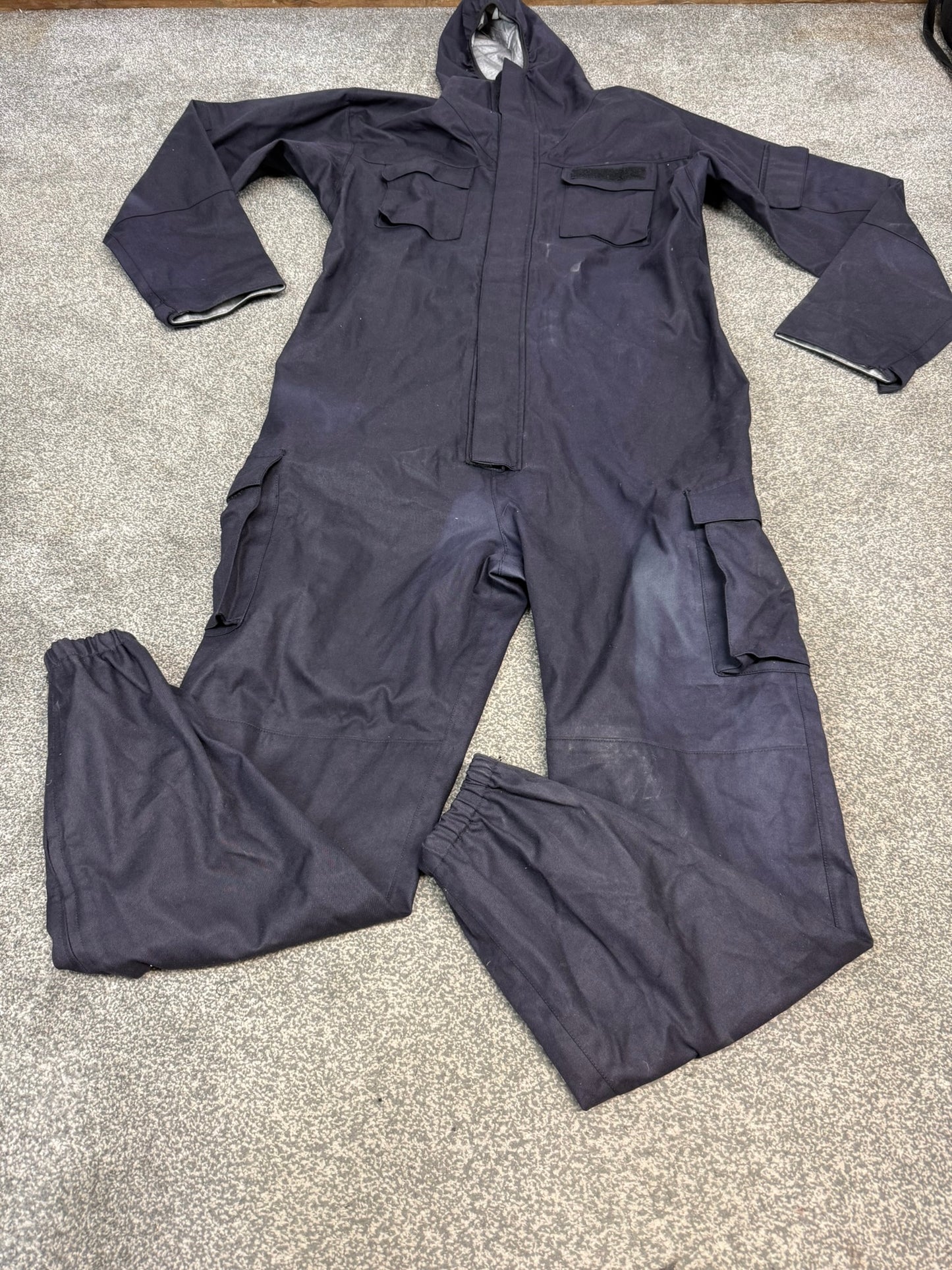 Ex Police Remploy CBRN Coverall Suit Civil Responder Peeler Waterproof Overall Prepper
