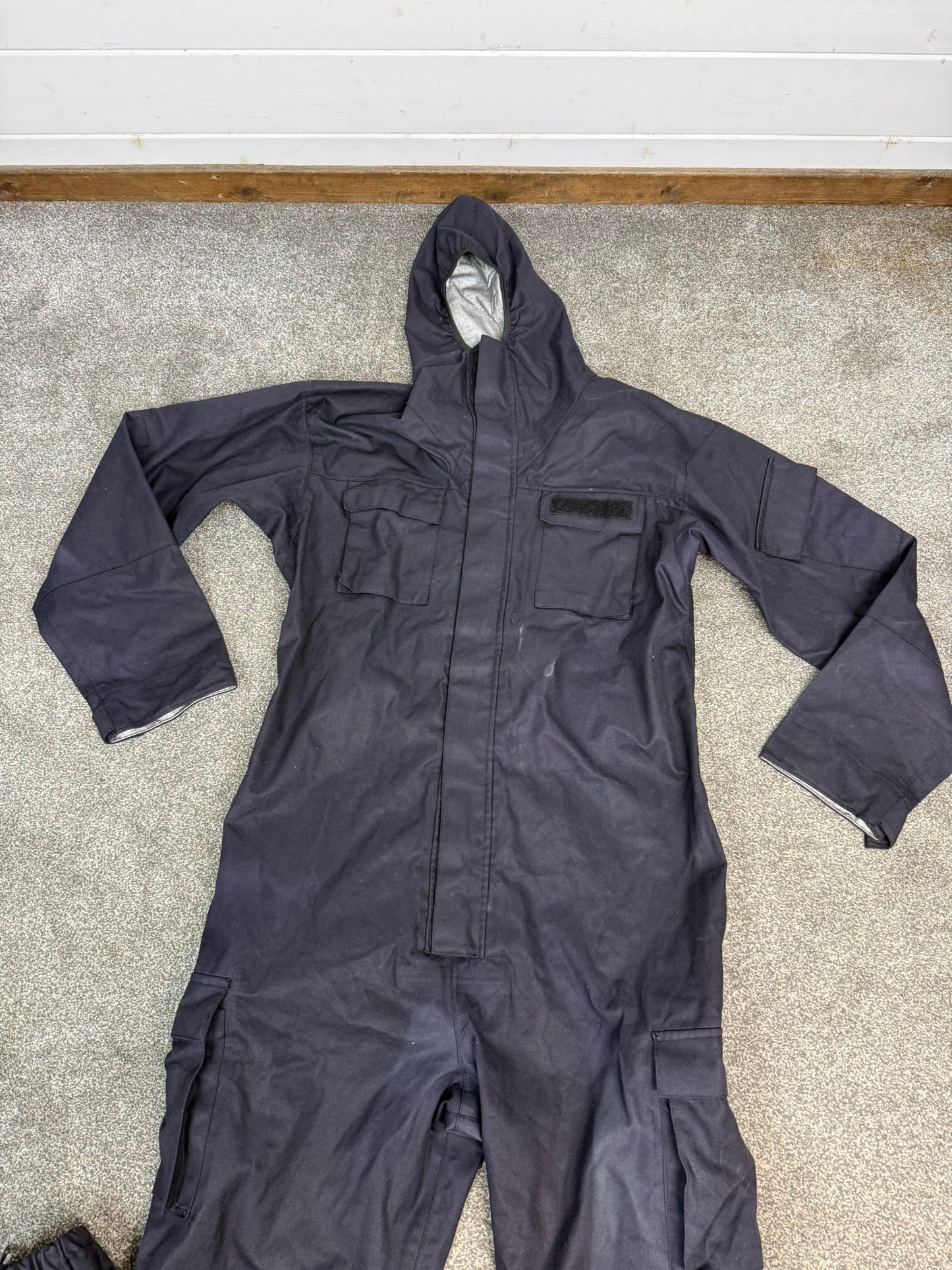 Ex Police Remploy CBRN Coverall Suit Civil Responder Peeler Waterproof Overall Prepper