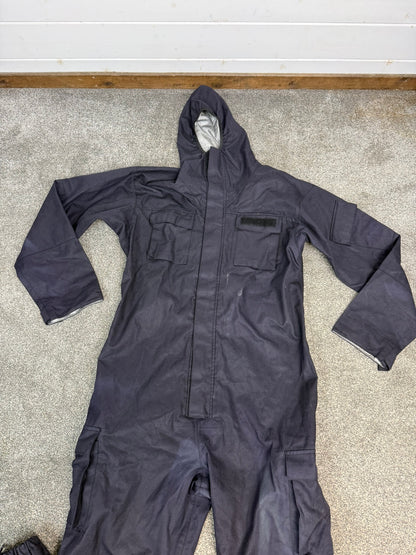 Ex Police Remploy CBRN Coverall Suit Civil Responder Peeler Waterproof Overall Prepper