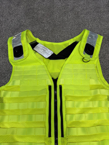 Ex Police Safariland Hi-Vis MOLLE Vest Utility Tactical Security Vest XXL - VGC