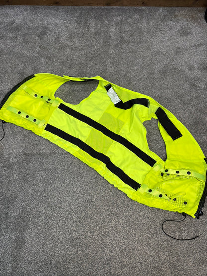 Ex Police Safariland Hi-Vis MOLLE Vest Utility Tactical Security Vest XXL - VGC