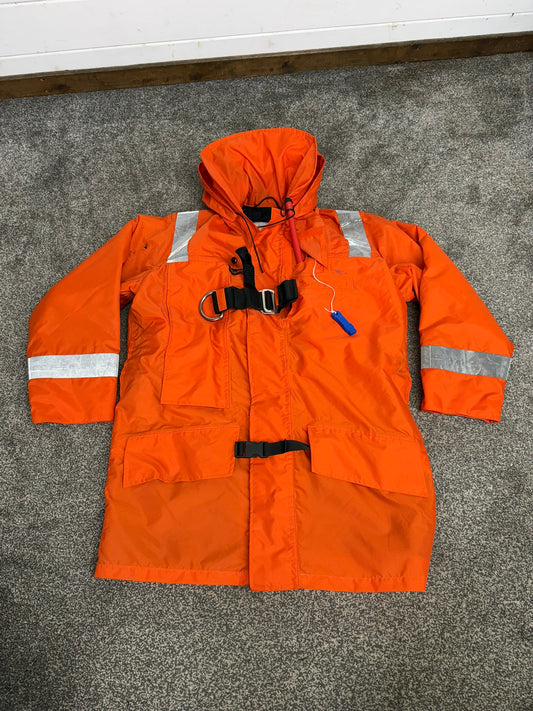 Ex Police Seasafe Marine Jacket Integrated Offshore Life Jacket - Medium
