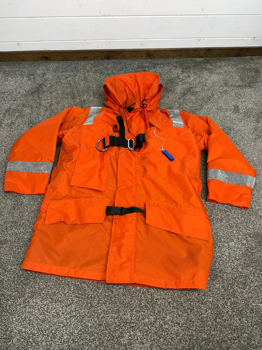 Ex Police Seasafe Marine Jacket Integrated Offshore Life Jacket - Medium