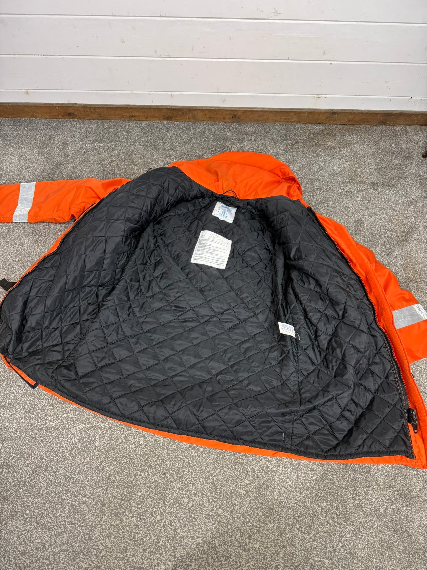 Ex Police Seasafe Marine Jacket Integrated Offshore Life Jacket - Medium