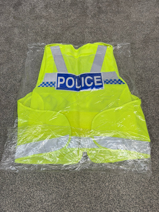 NEW Police Protec Utility Tactical Vest Badged LARGE - Collector Display Film / TV Uniform