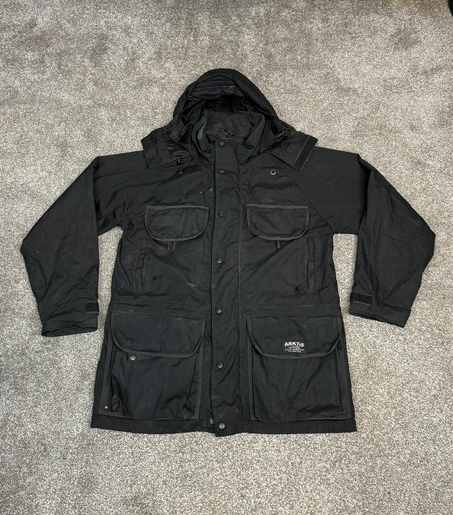 Ex Police Arktis Avenger Jacket Smock B315 Ripstop Waterproof Coat Security - MEDIUM