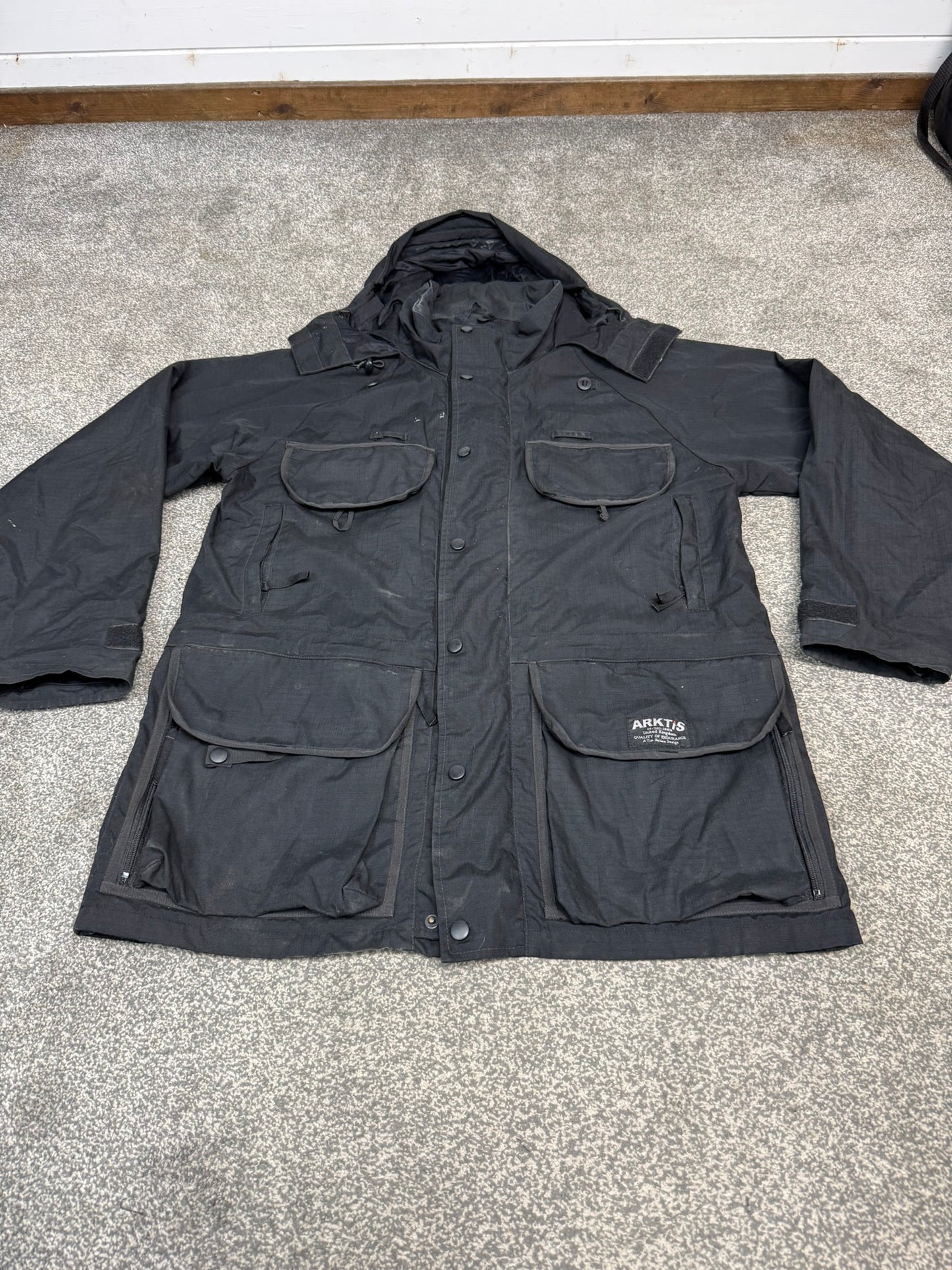 Ex Police Arktis Avenger Jacket Smock B315 Ripstop Waterproof Coat Security - MEDIUM