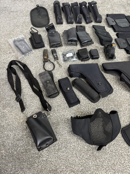 Ex Police Accessory Job Lot Holster Belt Pouches Security Lot