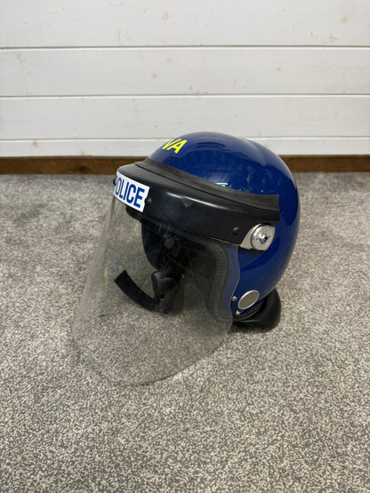 Ex Police Riot Helmet Guardian Mk3 60-61cm Genuine Obsolete Collectable Display Cosplay