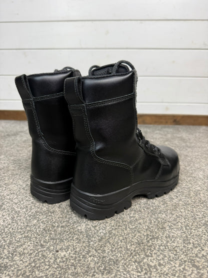 Ex Police Magnum Elite Shield Combat Boots Black Leather UK 5 Security Patrol Work