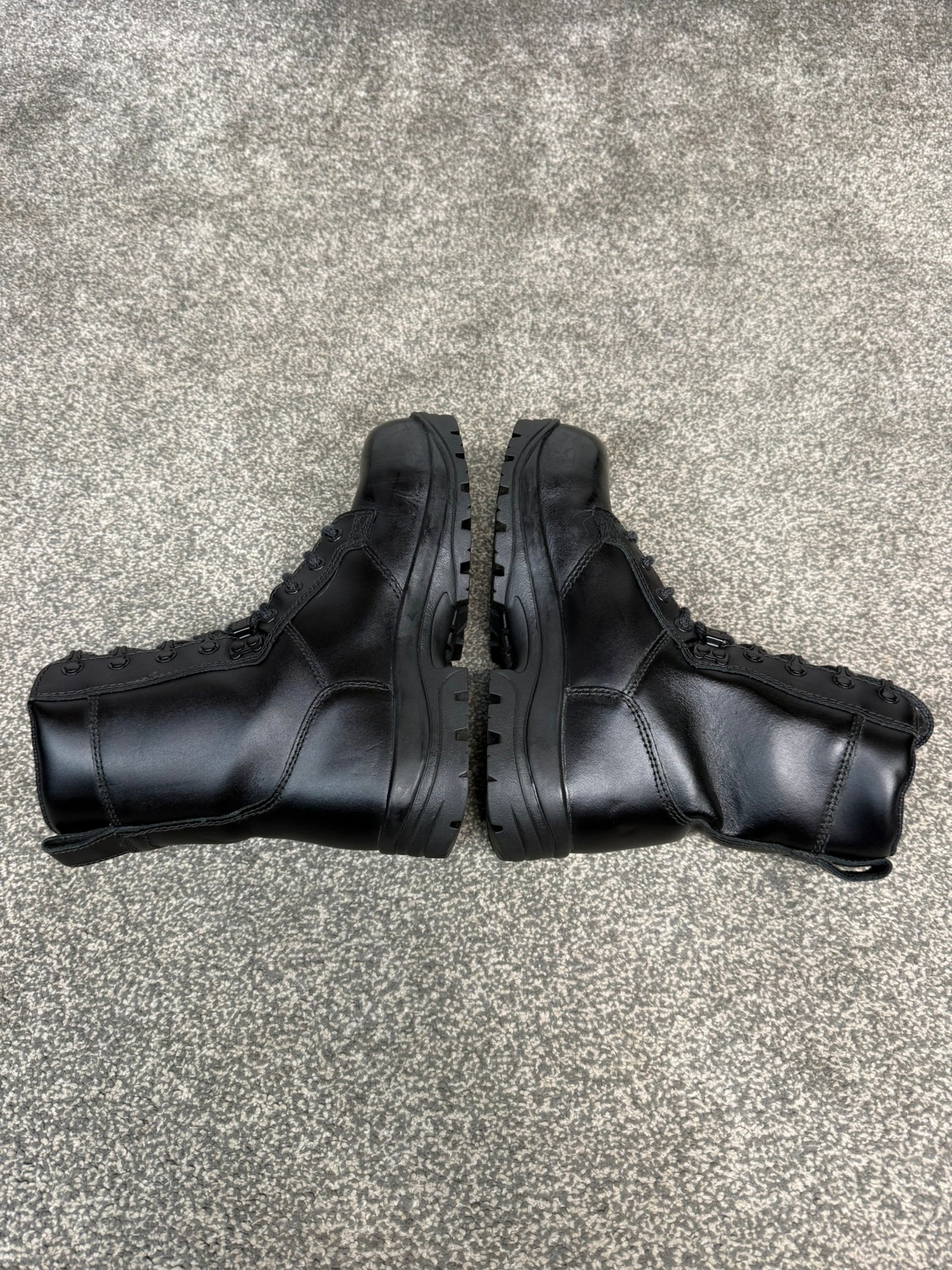 Ex Police Magnum Elite Shield Combat Boots Black Leather UK 5 Security Patrol Work