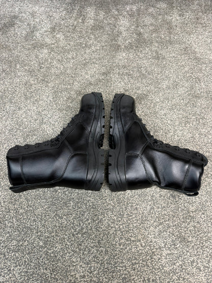 Ex Police Magnum Elite Shield Combat Boots Black Leather UK 5 Security Patrol Work