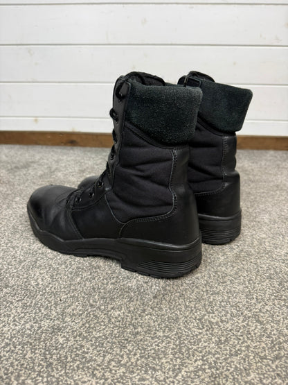 Ex Police Magnum Classic CEN Leather Combat Boots UK 12 Security Patrol Work Boots