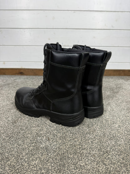 Magnum Elite Shield Met Black Leather Combat Boots UK 10 Ex Police Security Work