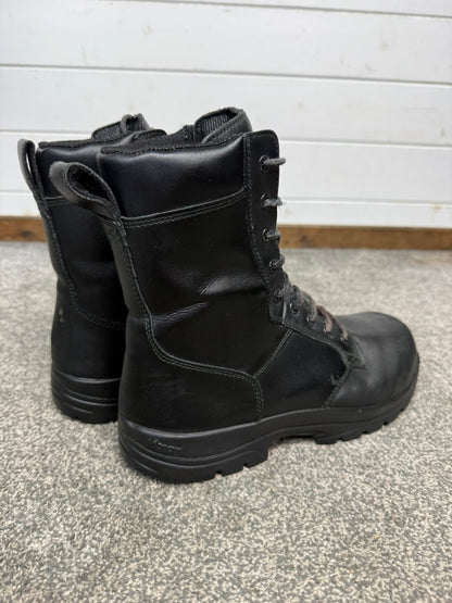 Magnum Elite Shield Met Black Leather Combat Boots UK 9 Ex Police Security Work