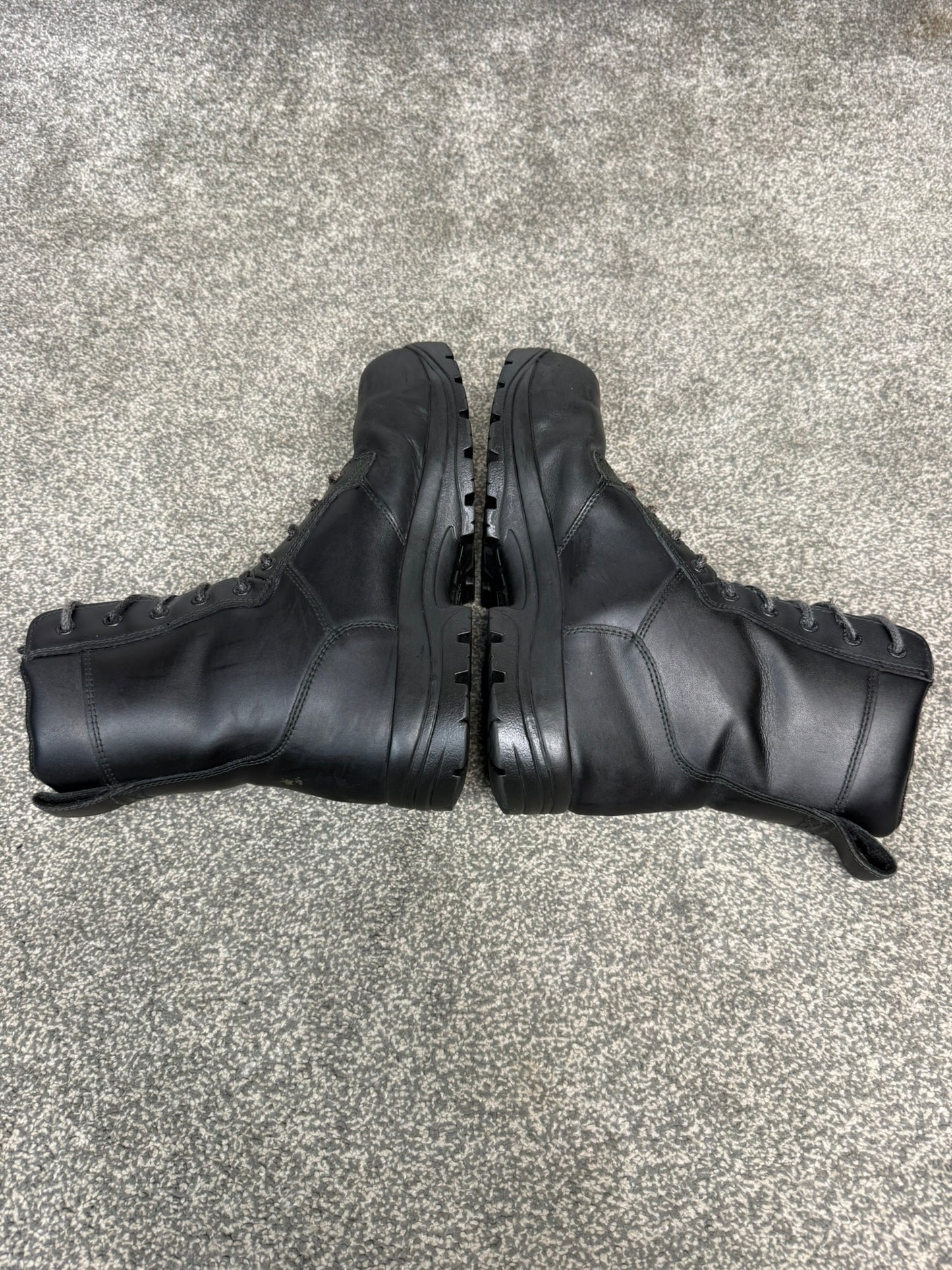 Magnum Elite Shield Met Black Leather Combat Boots UK 9 Ex Police Security Work
